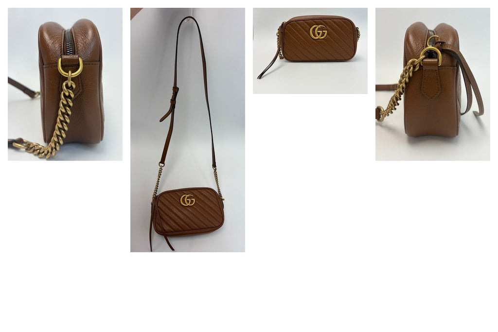 Gucci GG Marmont Small Quilted Leather Bag