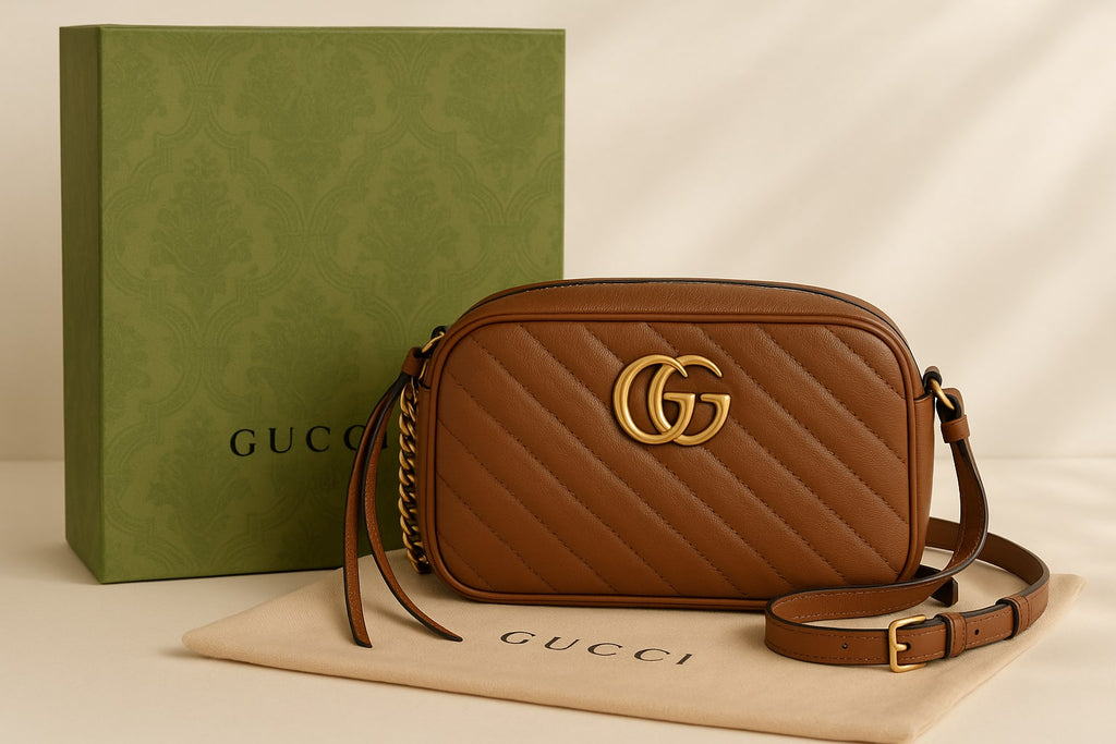 Gucci GG Marmont Small Quilted Leather Bag