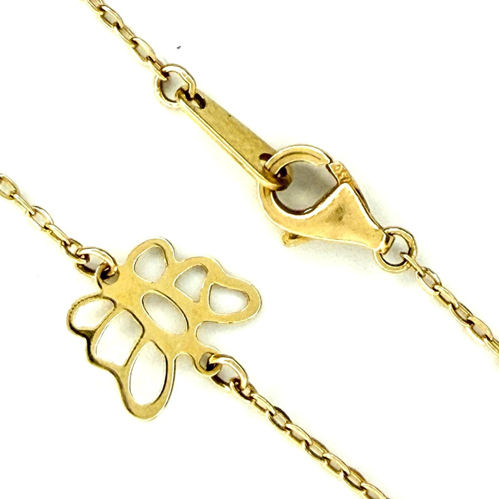 18K Yellow Gold Charm Bracelet