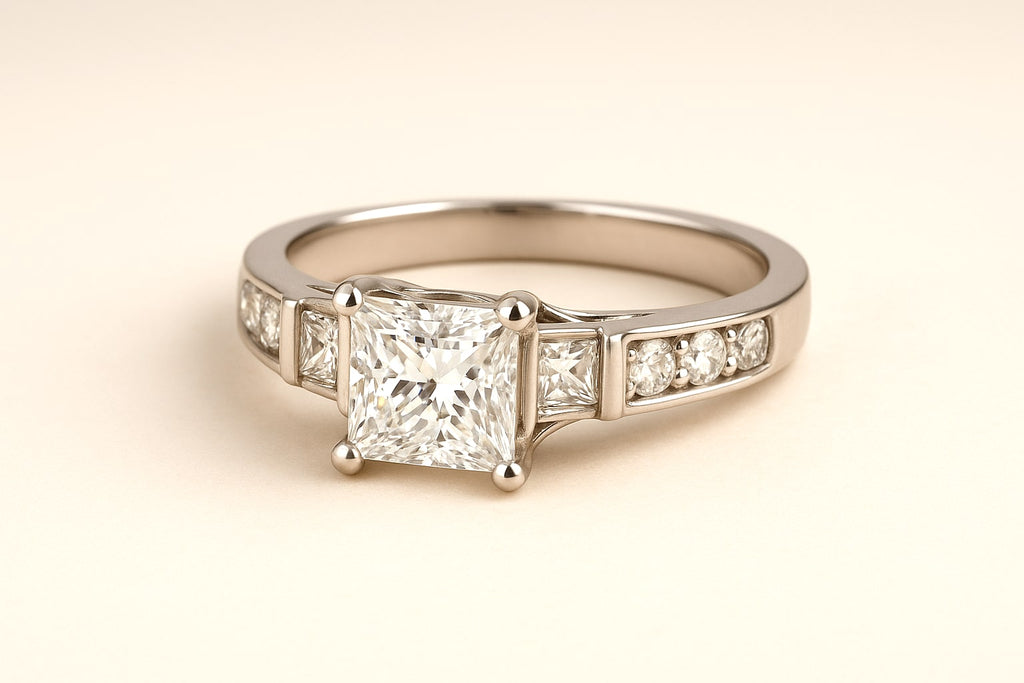 14K White Gold 2.33 ctw Diamond Ring