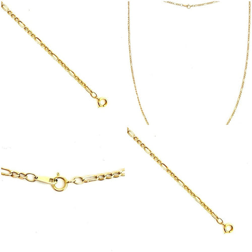10K Yellow Gold Figaro Chain 25"