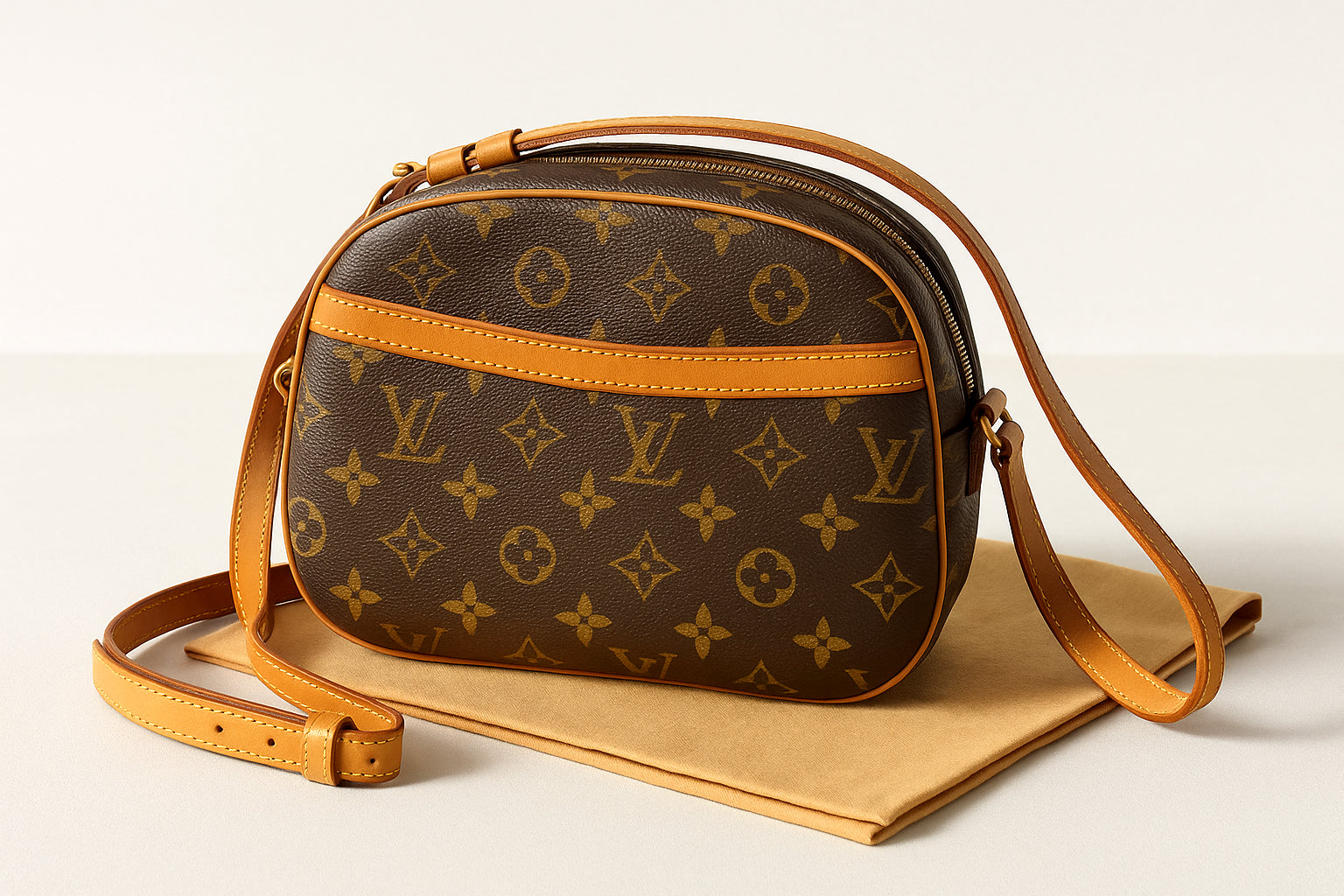 Louis Vuitton Monogram Blois Coated Canvas Bag