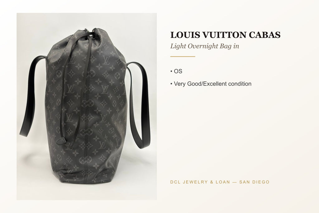Louis Vuitton Cabas Light Overnight Bag OS