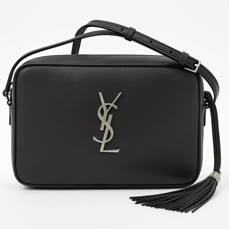 YSL Lou Camera Bag Black Lambskin 1