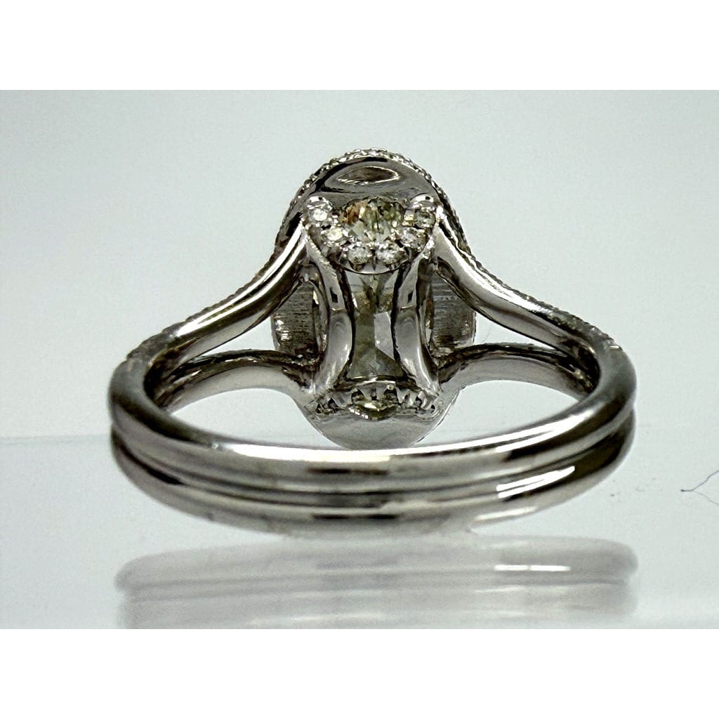 18kt White Gold 4.0 ctw Diamond Ring 1
