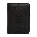 Louis Vuitton Pocket Organizer Black Monogram Shadow 1