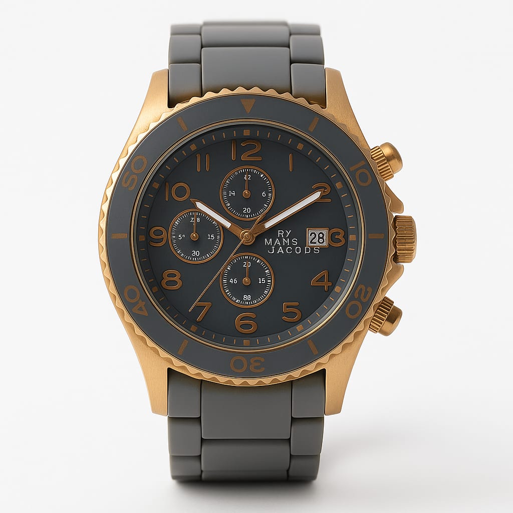 Marc by Marc Jacobs Unisex Grey Chronograph Watch 1