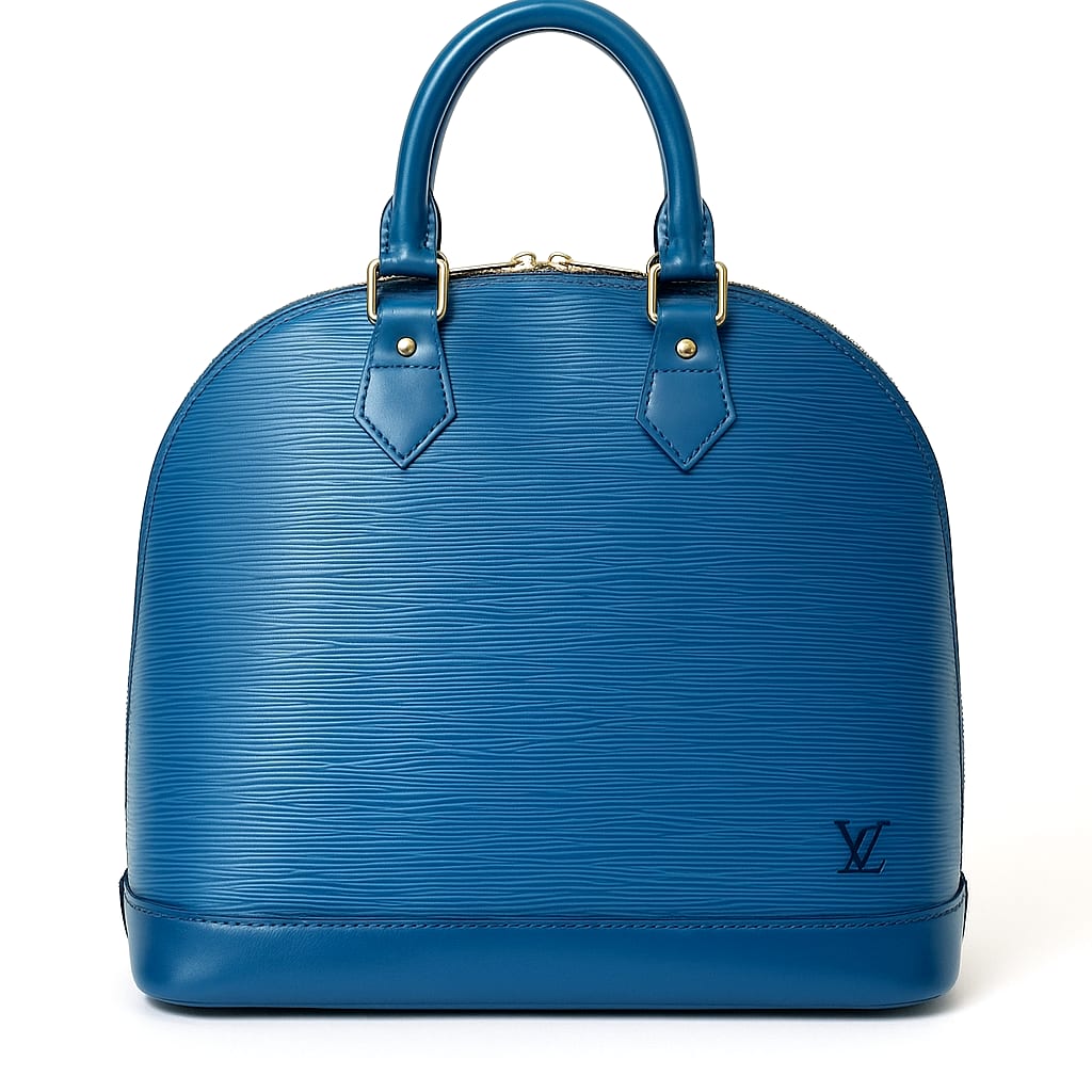 Louis Vuitton Speedy 40 Epi Toledo Blue 1