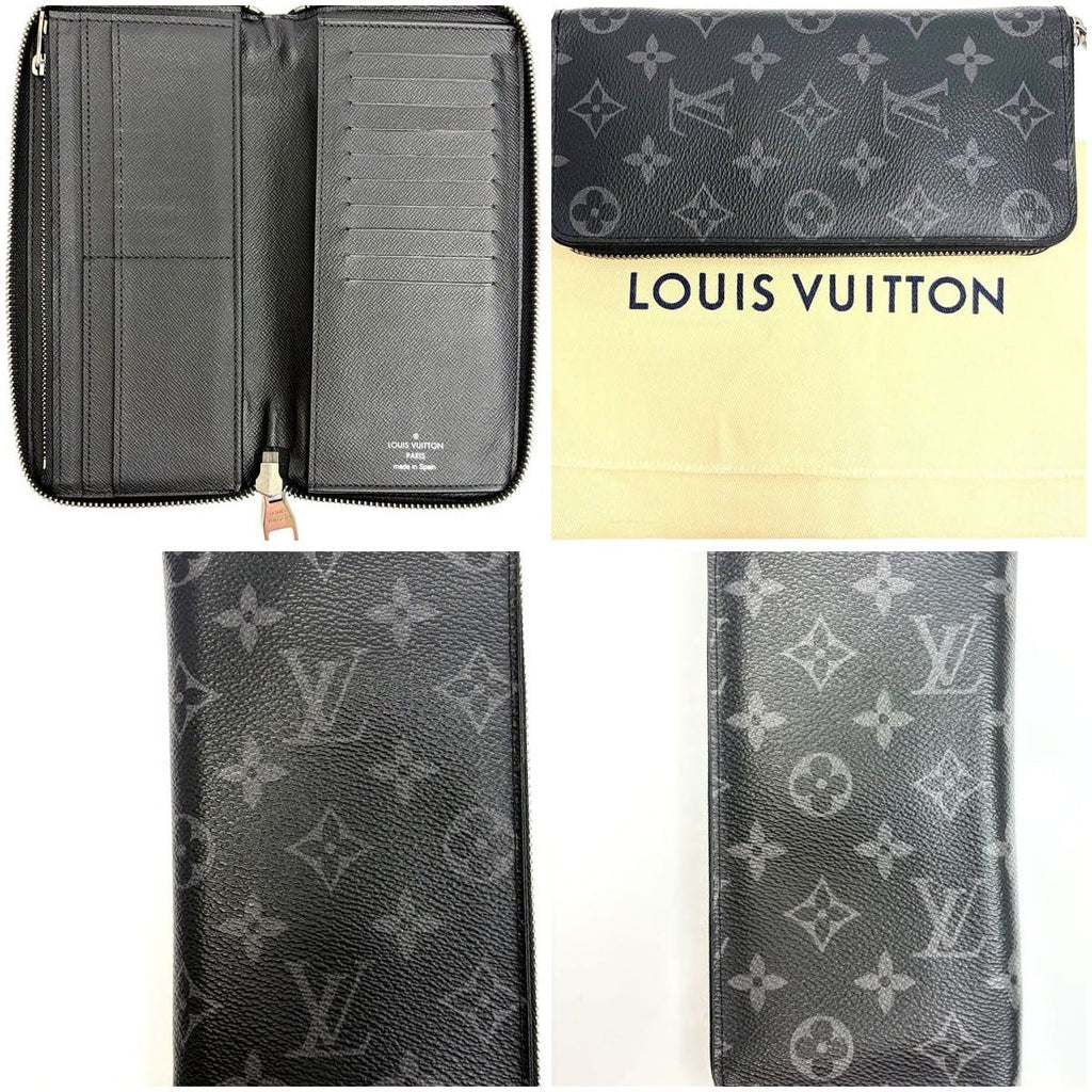 Louis Vuitton Zippy Wallet Monogram Eclipse 3
