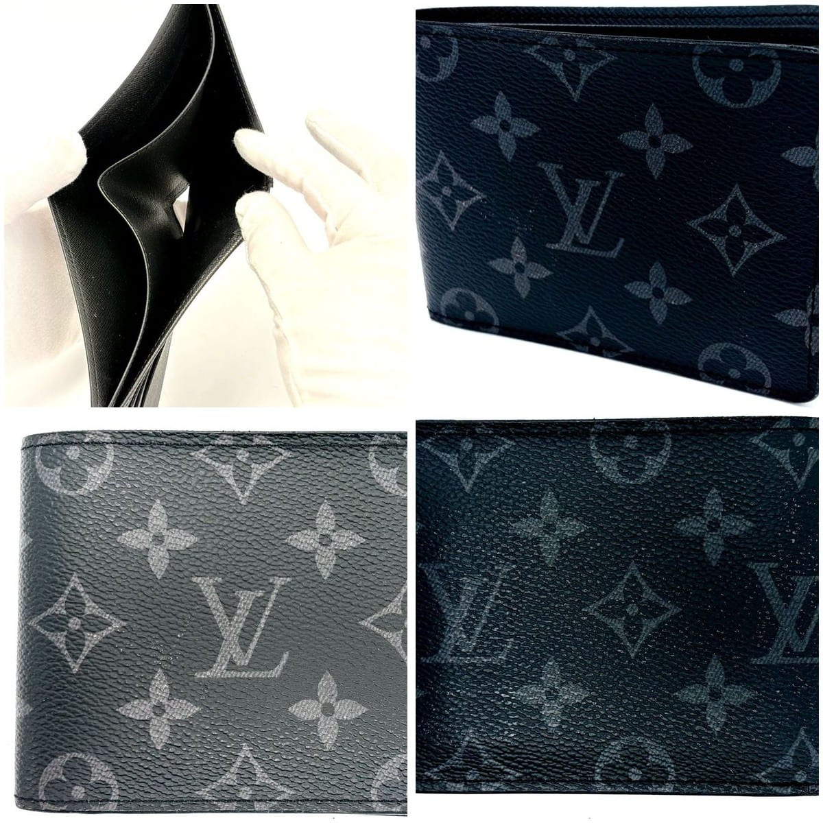 Louis Vuitton Slender Wallet Monogram Eclipse 3