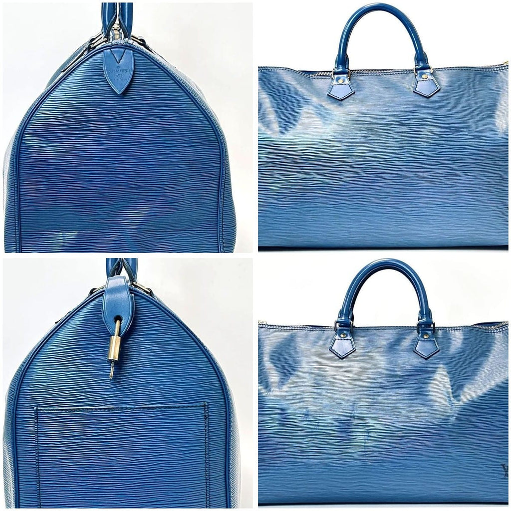 Louis Vuitton Speedy 40 Epi Toledo Blue 3