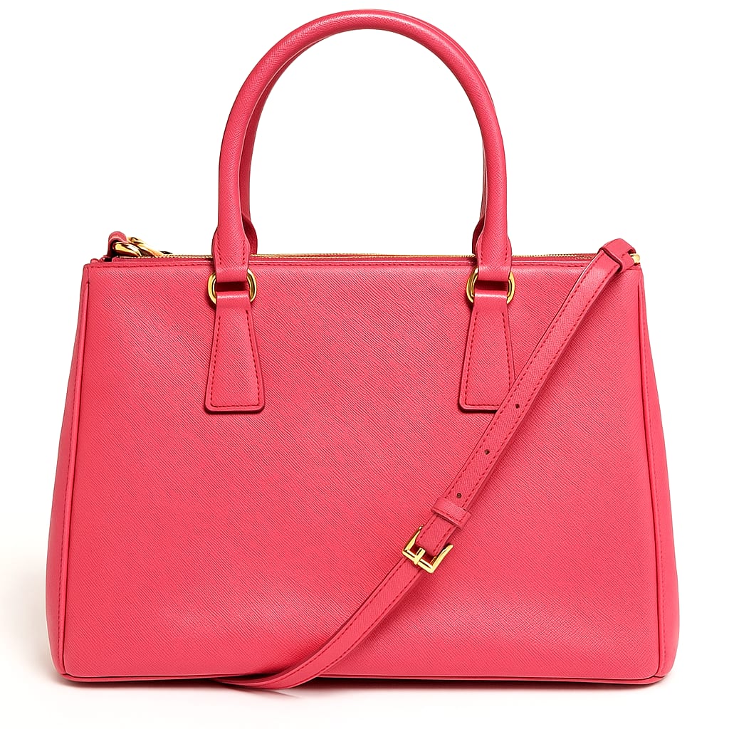 Prada Saffiano Executive Tote Medium Pink 3