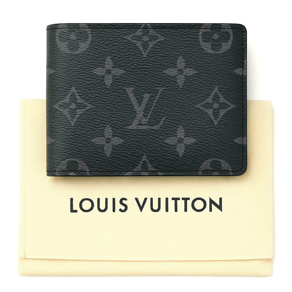 Louis Vuitton Slender Wallet Monogram Eclipse 4