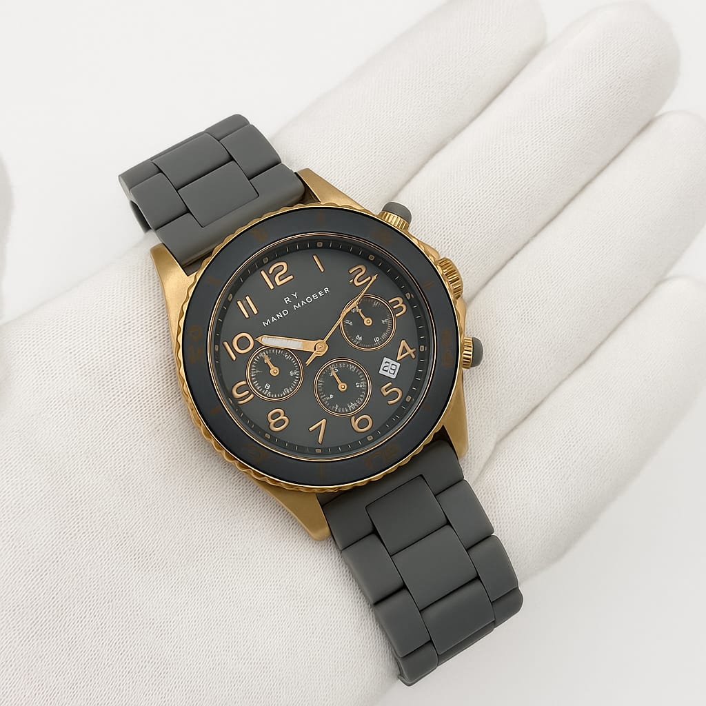 Marc by Marc Jacobs Unisex Grey Chronograph Watch 3