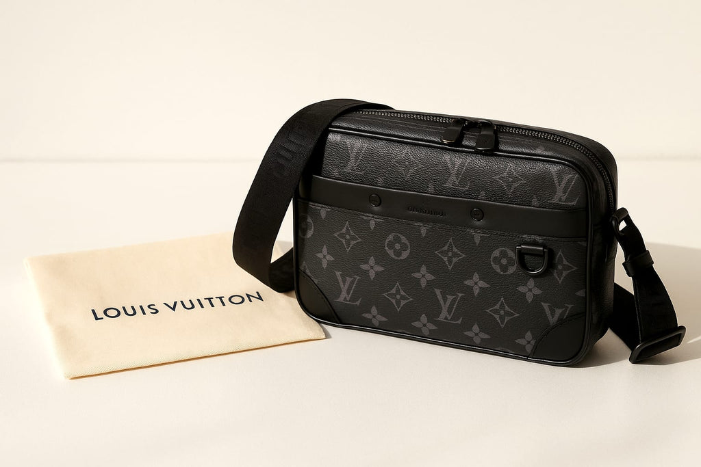 Louis Vuitton Alpha Messenger Bag Monogram Eclipse OS 5