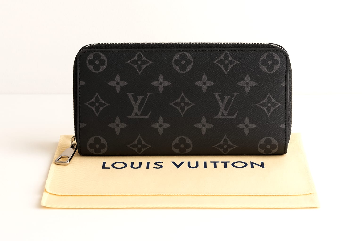 Louis Vuitton Zippy Wallet Monogram Eclipse 4