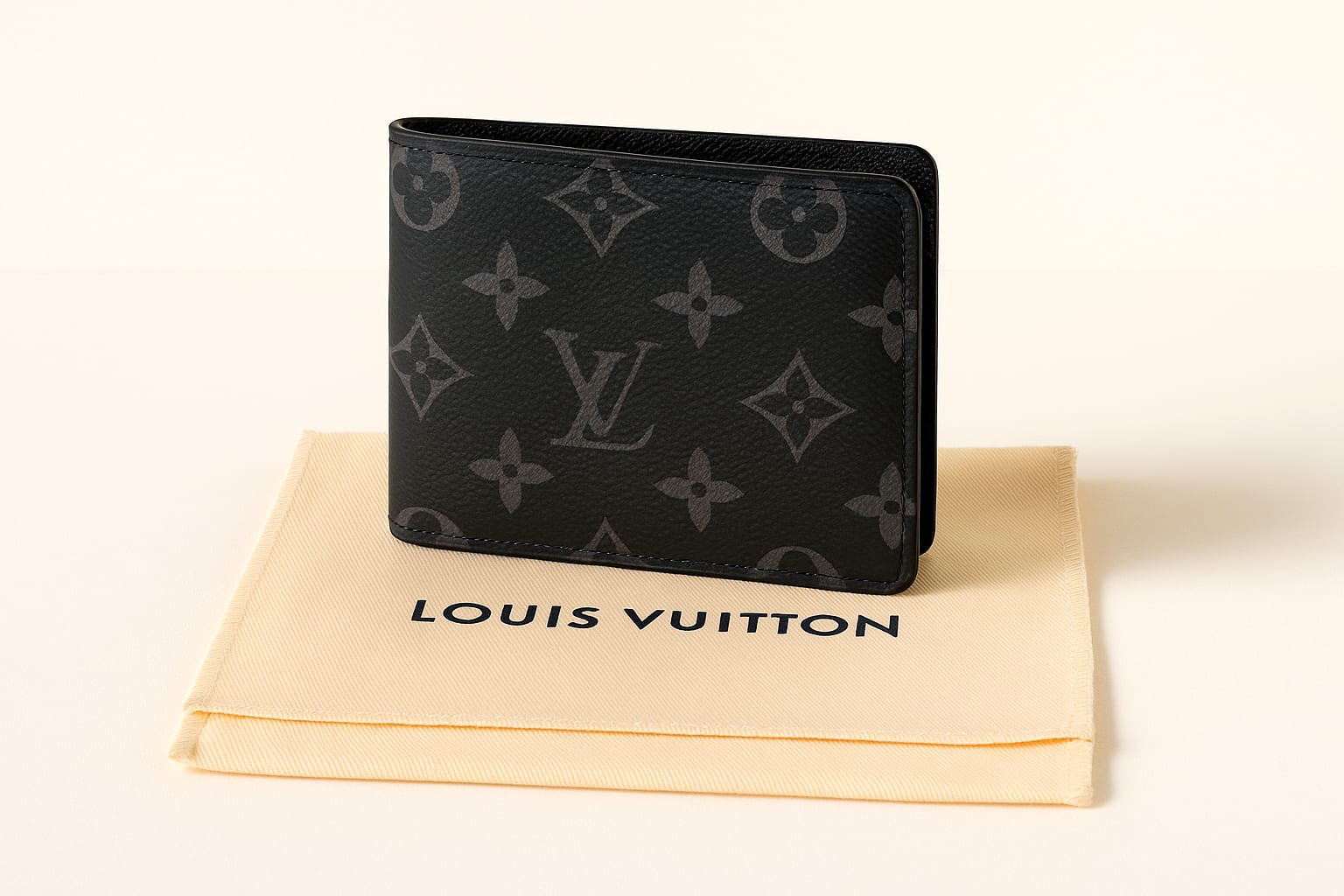 Louis Vuitton Slender Wallet Monogram Eclipse 5