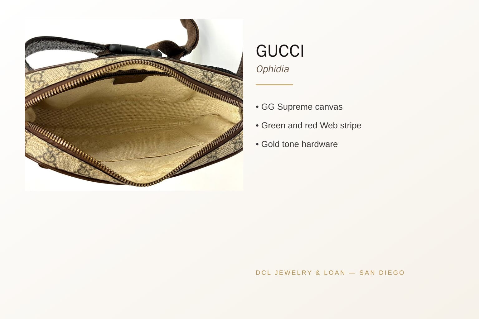 Gucci Ophidia Medium GG Supreme Belt Bag 5