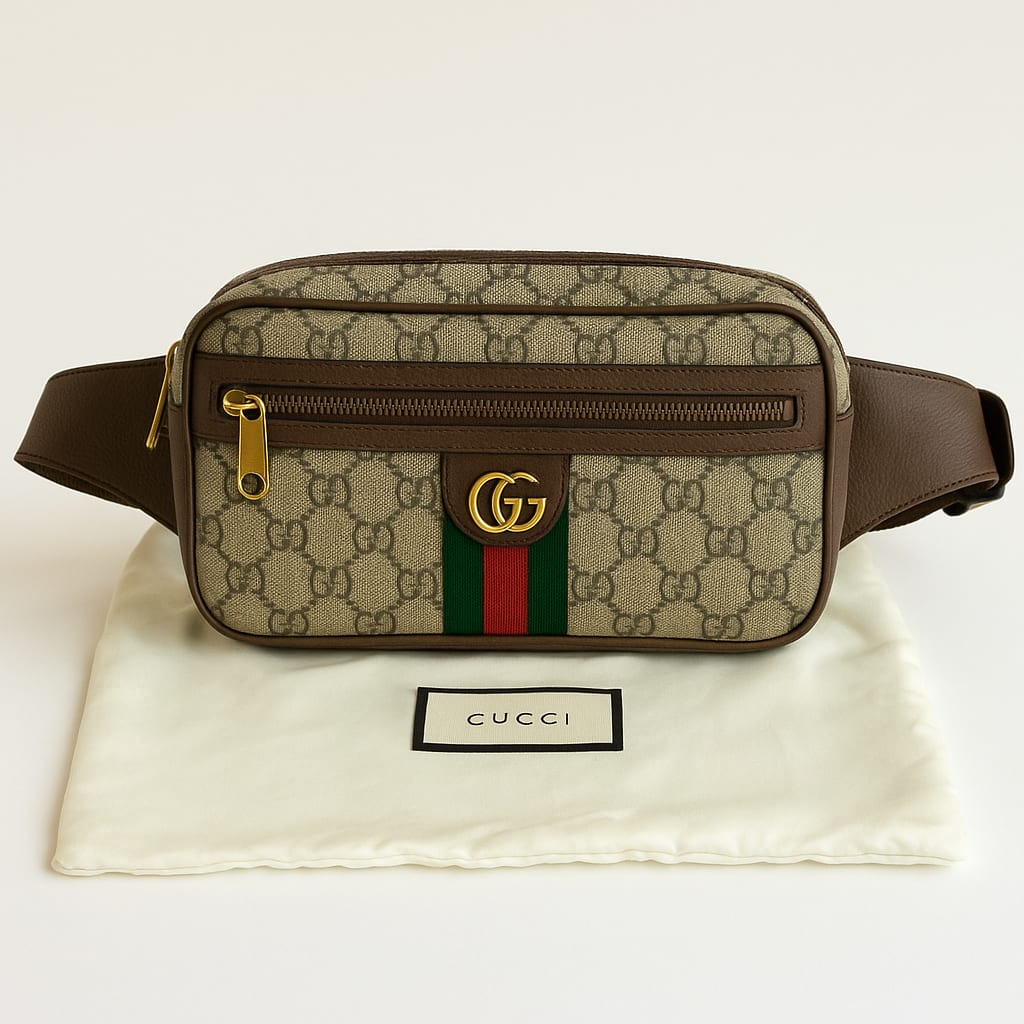 Gucci Ophidia Medium GG Supreme Belt Bag 6