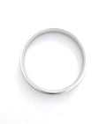 14K White Gold Men's Wedding Band – Size 9.5 1