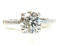 18K White Gold Lab-Grown Diamond Ring 1