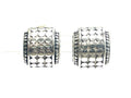 Sophisticated John Hardy Silver Dot Earrings 1