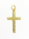 An Emblem Of Faith: 14K Gold Cross Pendant 1