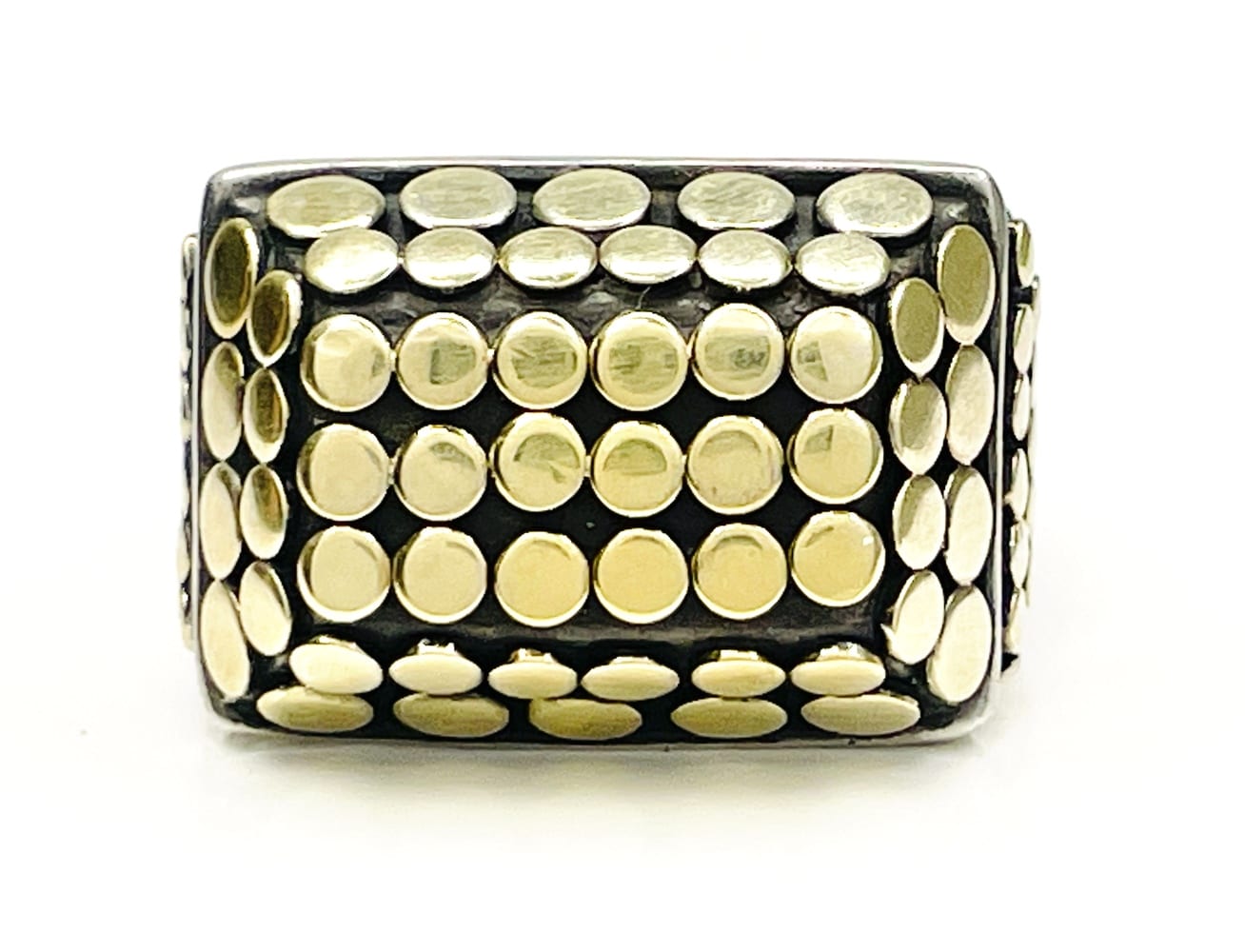 John Hardy Sterling Silver & Gold Ring 1