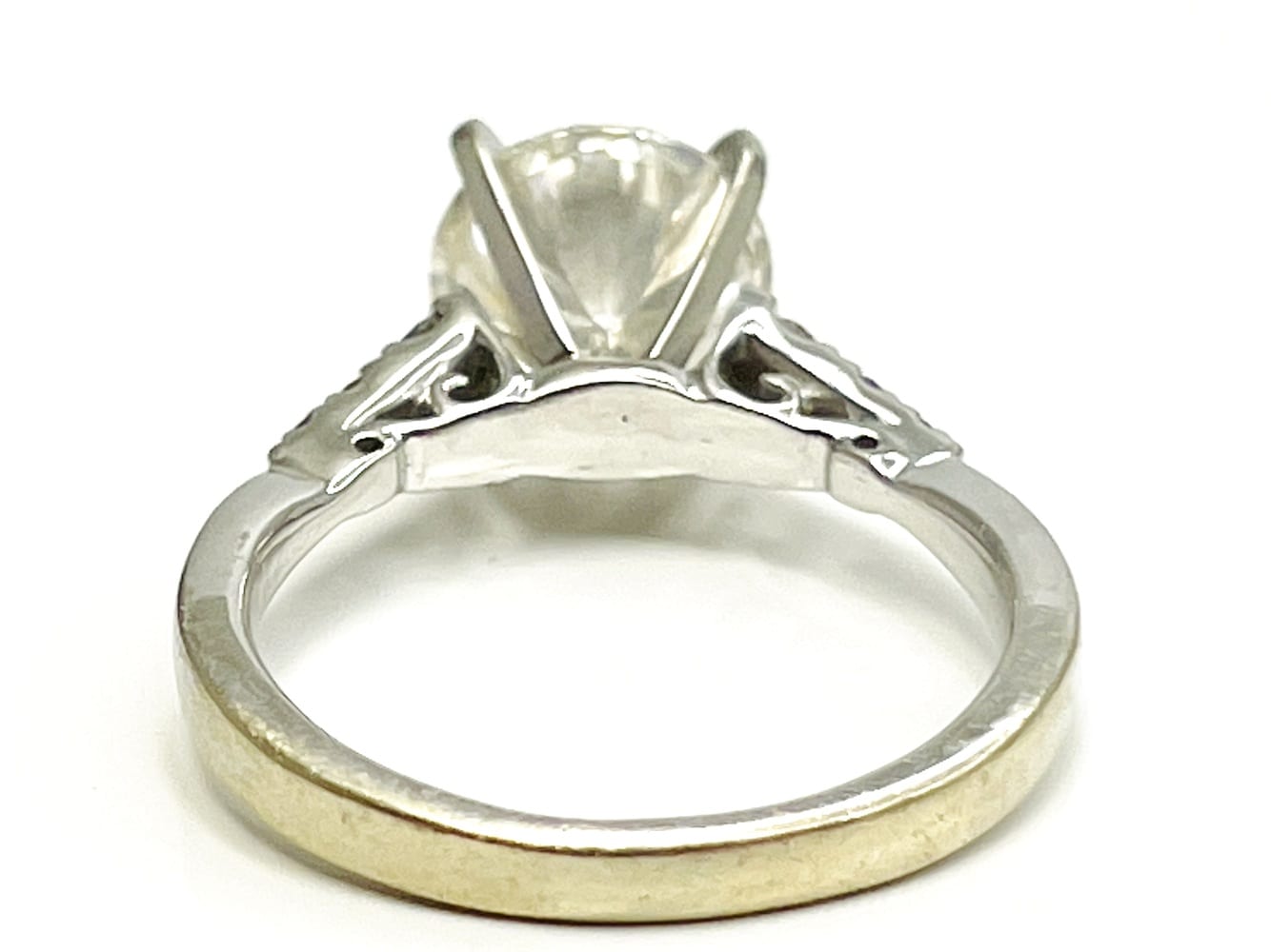 Ethereal Moissanite & Diamond Ring, Size 5 3