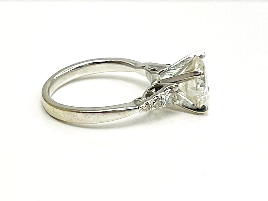 Ethereal Moissanite & Diamond Ring, Size 5 4