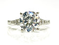 Ethereal Moissanite & Diamond Ring, Size 5 6