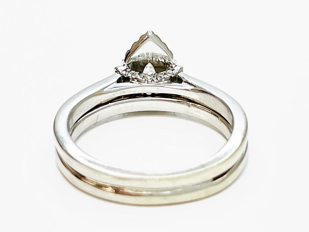 Heart Of Twinkle: 14K White Gold Diamond Ring 5