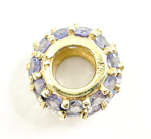 10K Gold and Tanzanite Pendant 1
