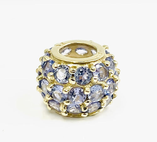 10K Gold and Tanzanite Pendant 2