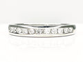 Radiant Platinum Diamond Ring Size 5.5 1