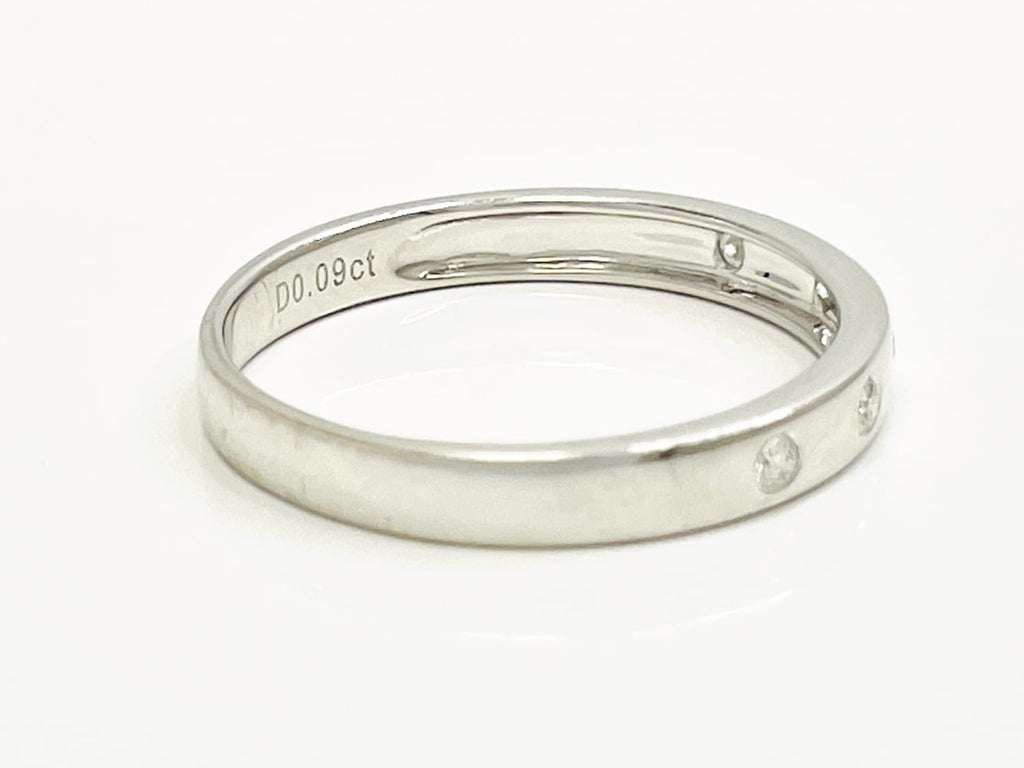 Elegant 14K White Gold Diamond Ring 4