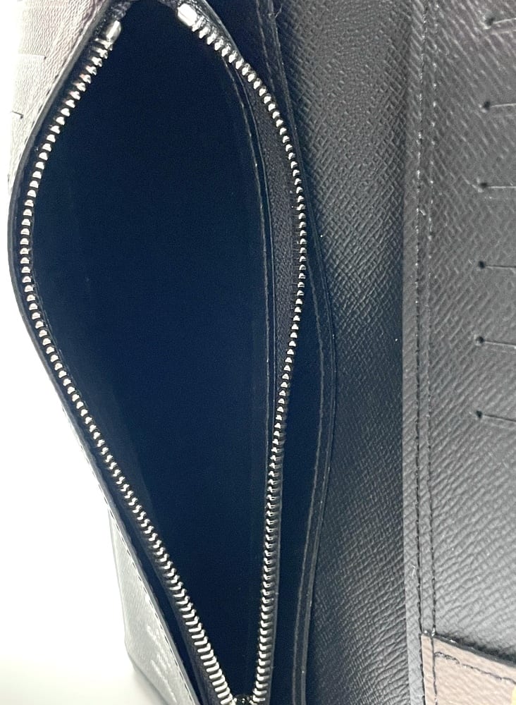Louis Vuitton Brazza Wallet in Monogram Macassar 6