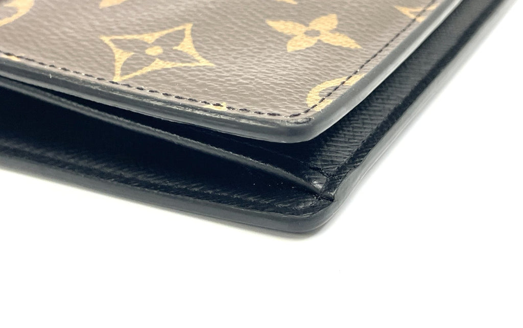 Louis Vuitton Brazza Wallet in Monogram Macassar 11