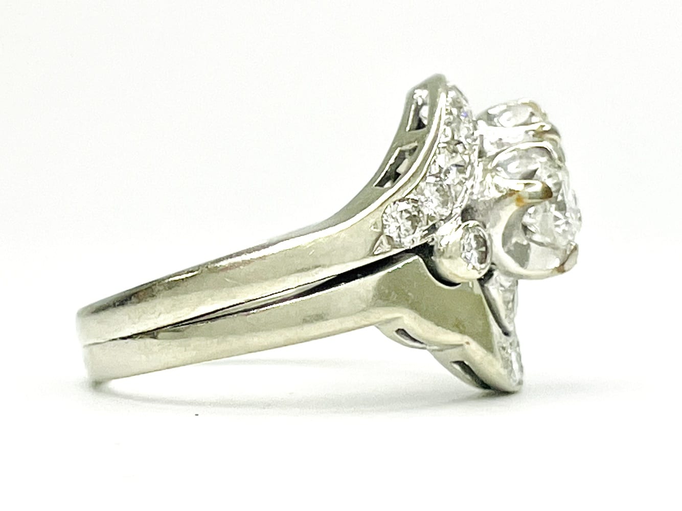 14K White Gold Diamond Ring - 1.40 CTW 4