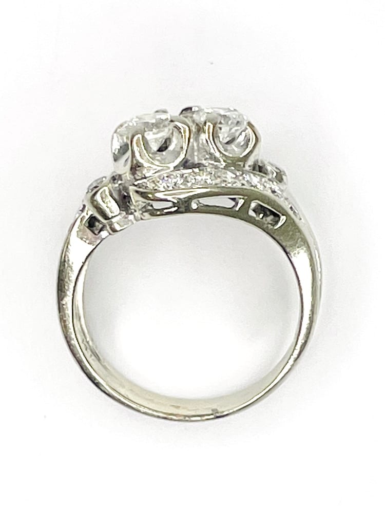 14K White Gold Diamond Ring - 1.40 CTW 5