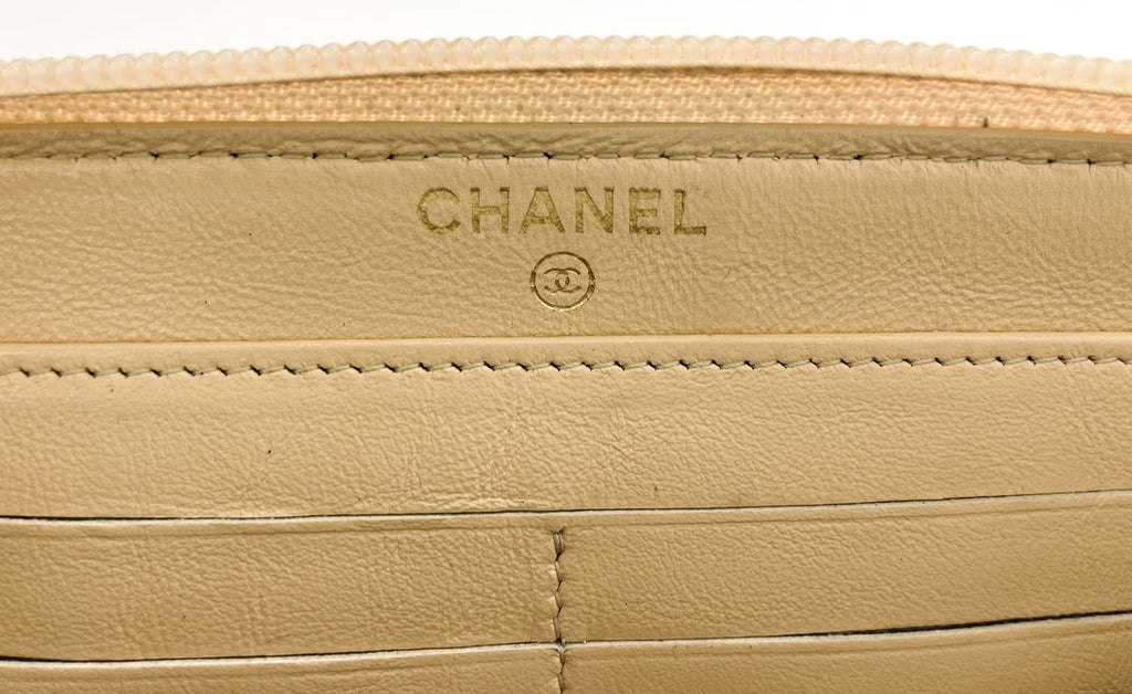 Chanel Coco Mark Caviar Long Wallet 6