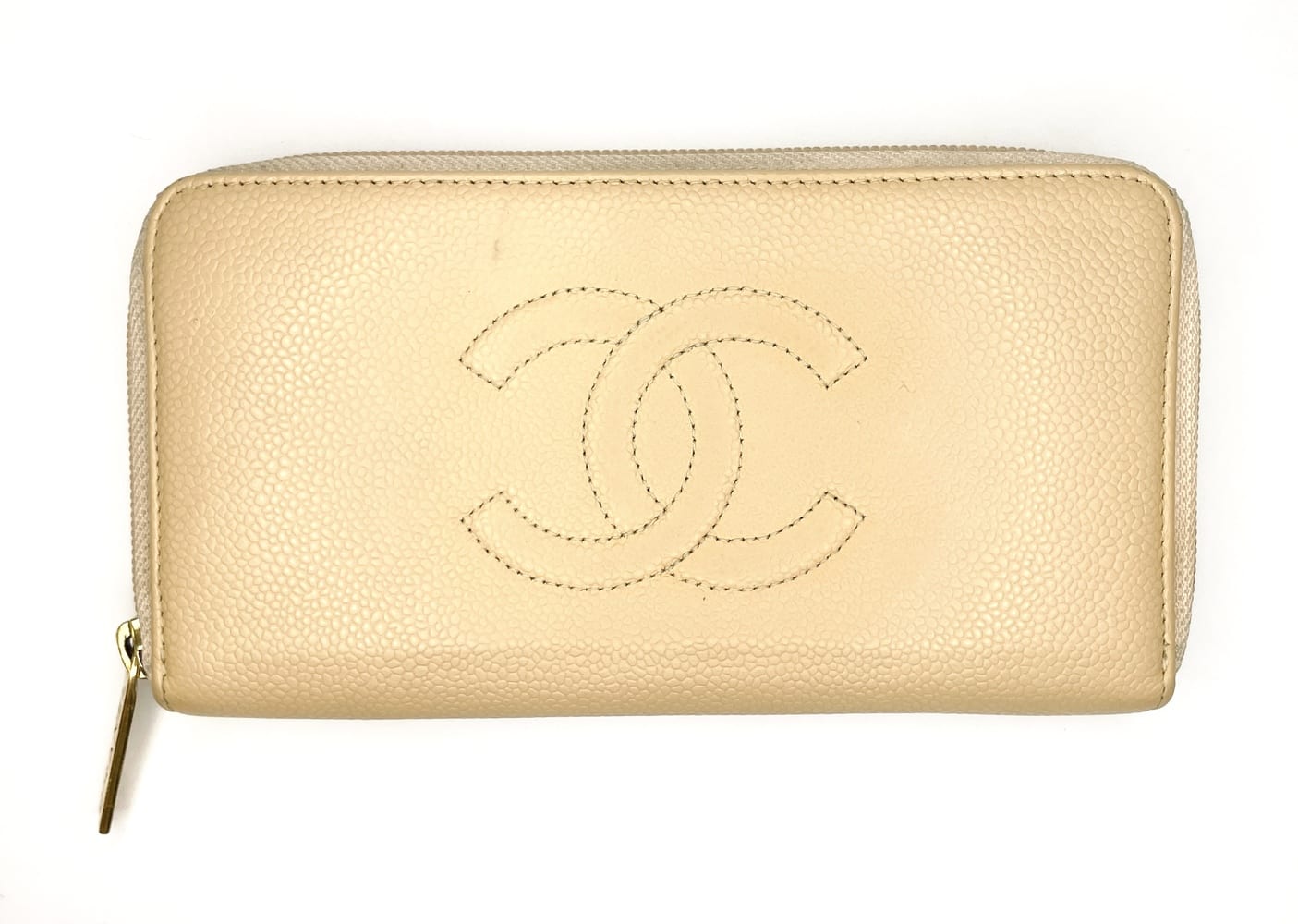 Chanel Coco Mark Caviar Long Wallet 10