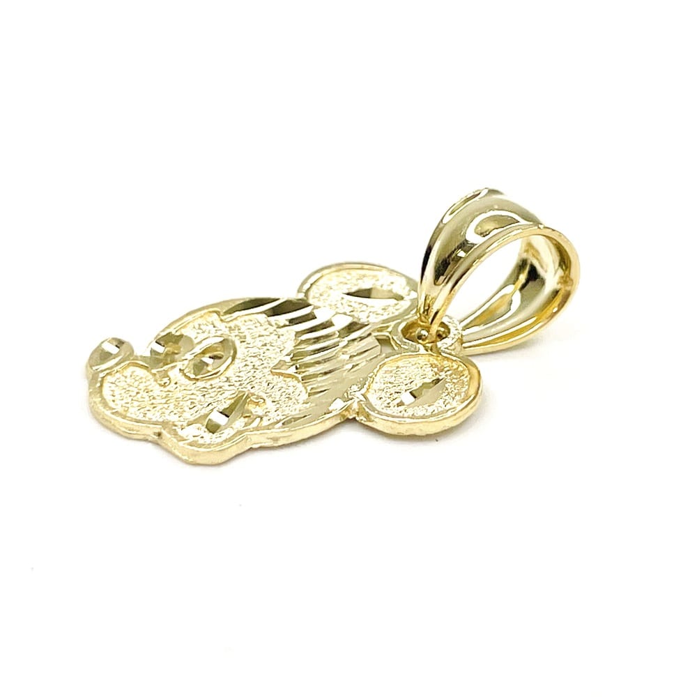 14K Yellow Gold Mickey Charm 2