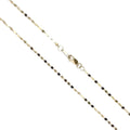 10K Yellow Gold Mirror Chain Necklace 2