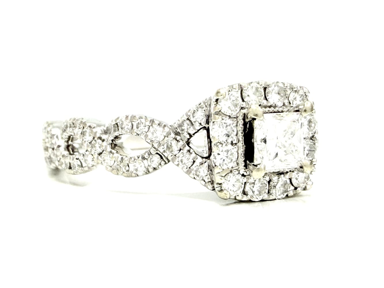 Neil Lane 14K White Gold Diamond Ring 1