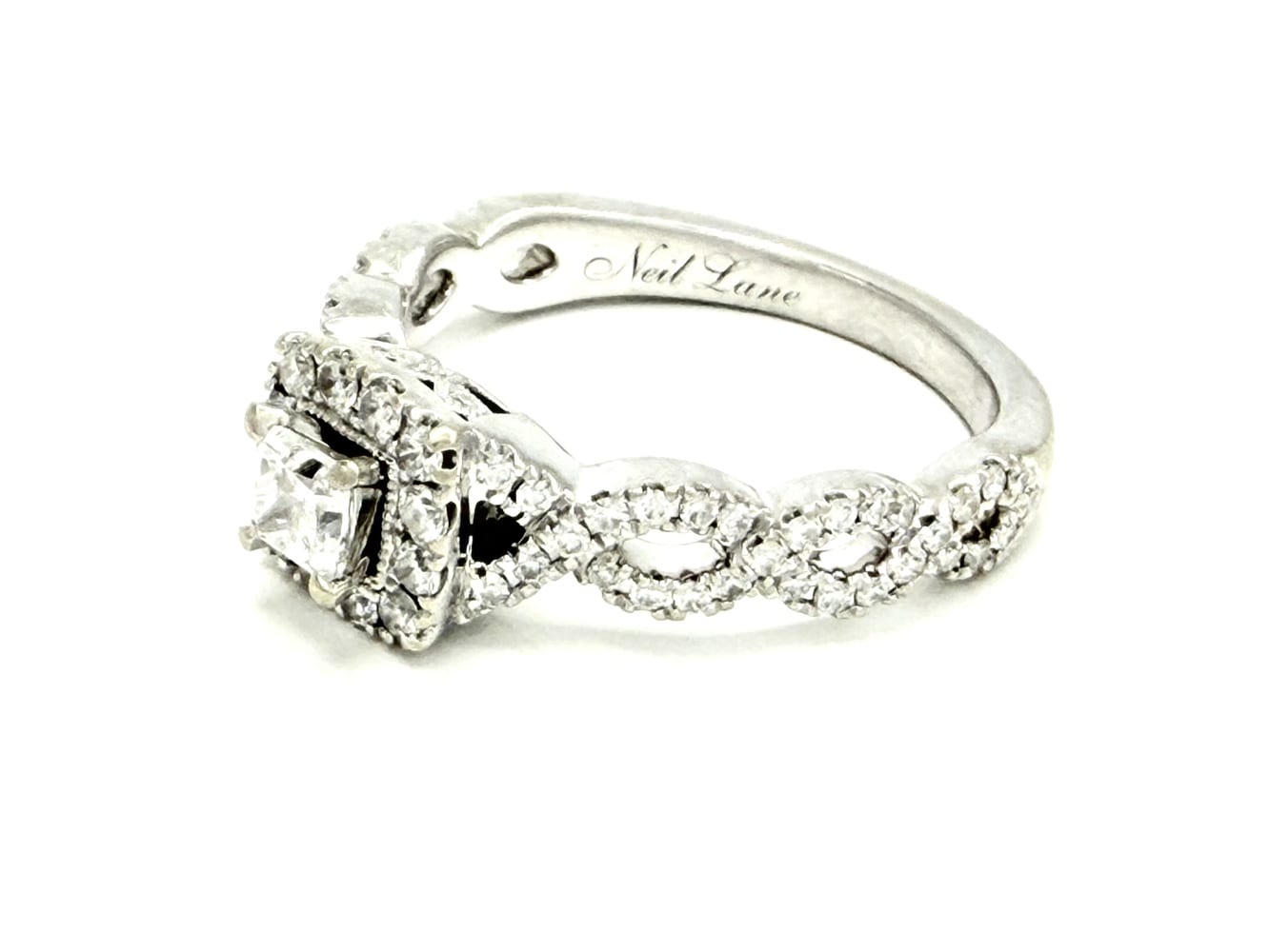 Neil Lane 14K White Gold Diamond Ring 2