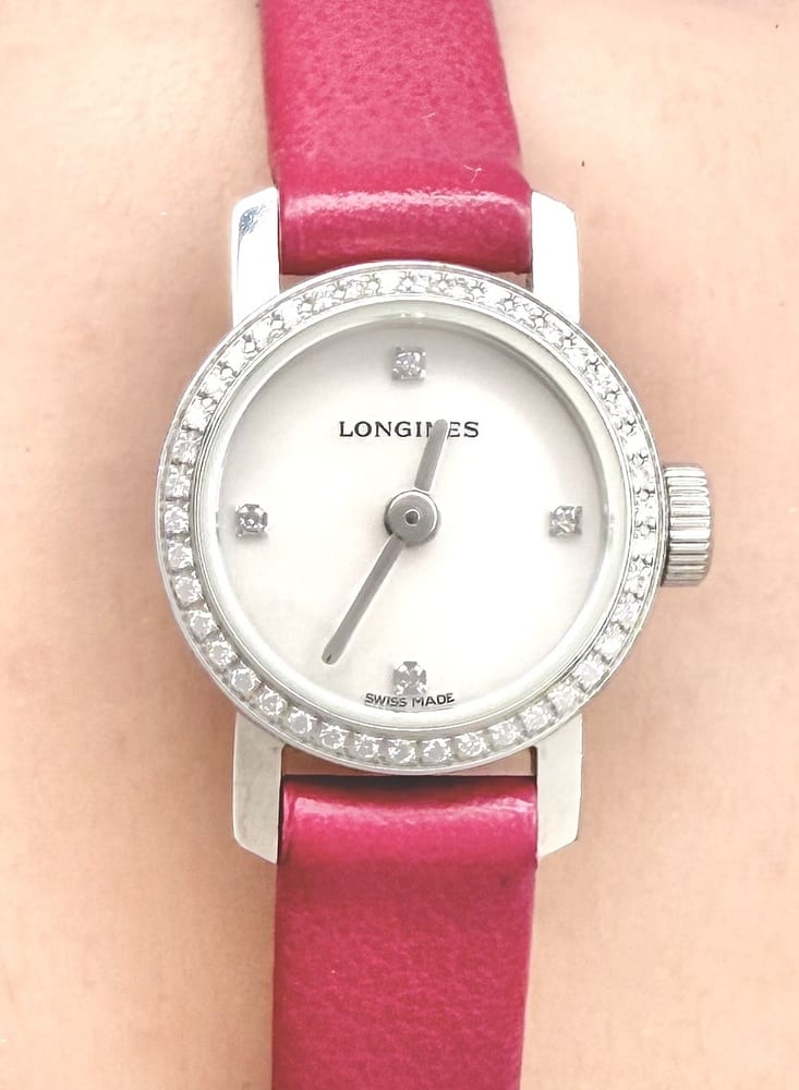 Longines Mini Red Diamond Quartz Watch 1