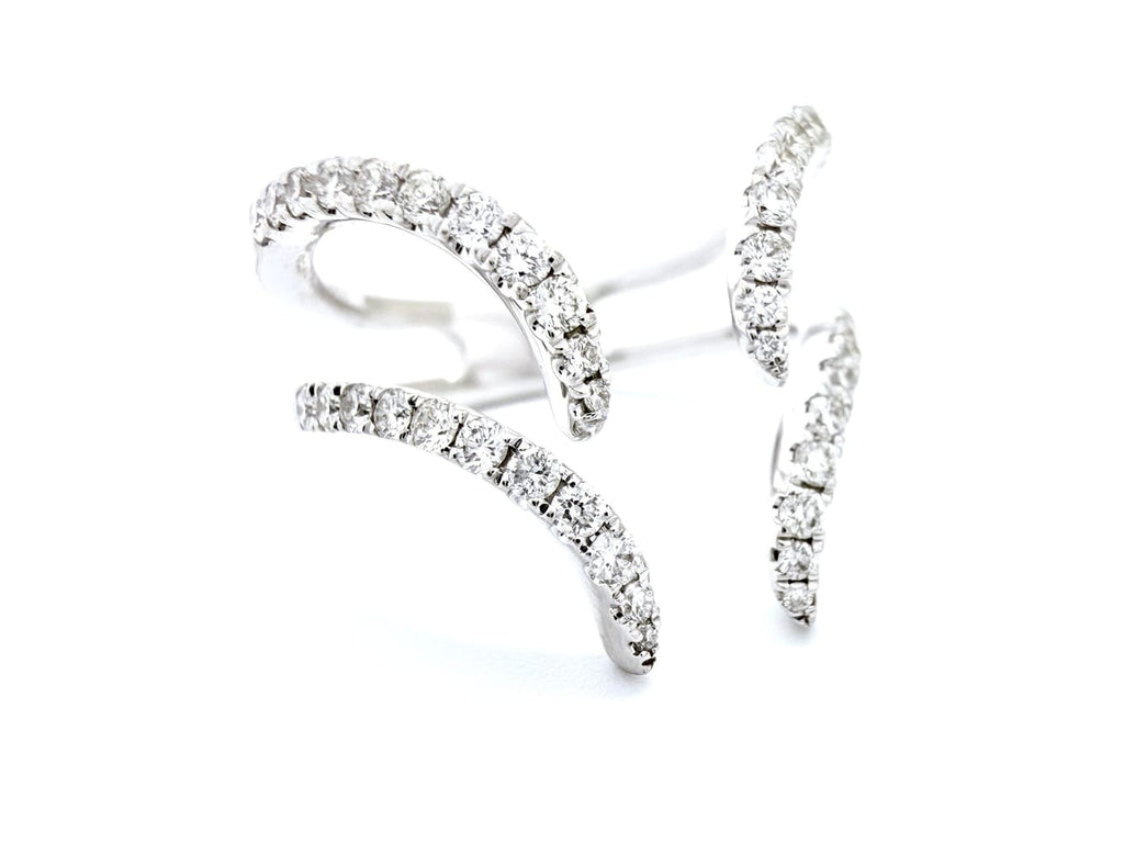14K White Gold Diamond Ring 0.66 CTW 2