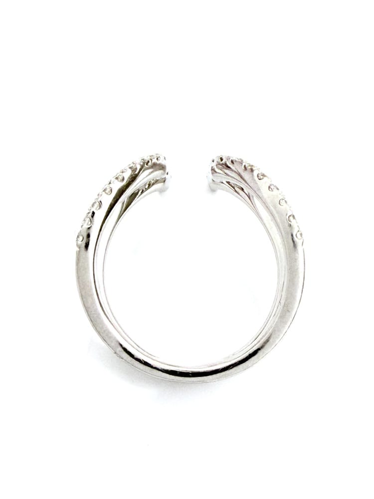 14K White Gold Diamond Ring 0.66 CTW 5