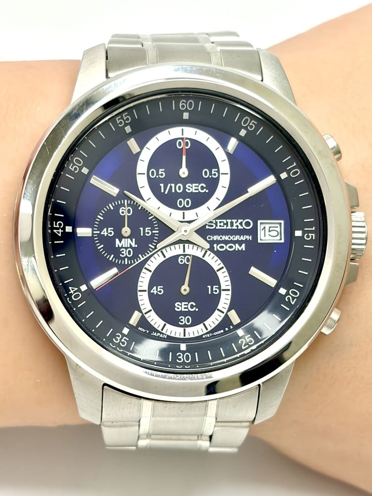 Seiko SKS443 Chronograph Stainless Steel Watch 2